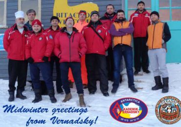 Вітання від Національного антарктичного наукового центру з Мідвінтером