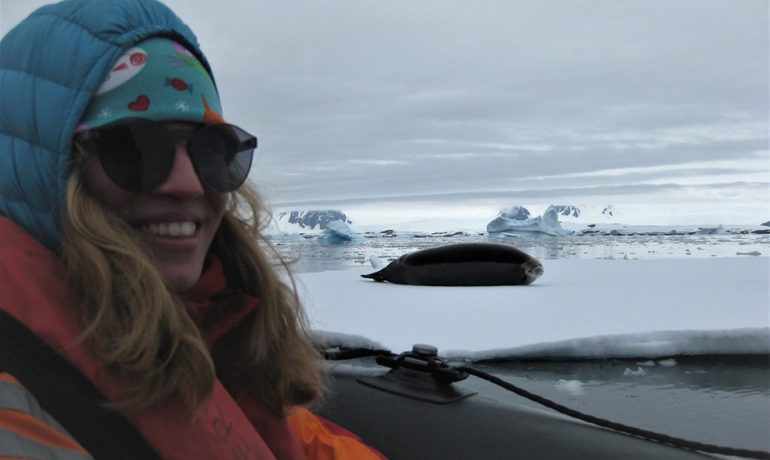 Maria Pavlovska, Researcher of the National Antarctic Scientific Center, received a SCAR grant for innovative research of the Southern Ocean