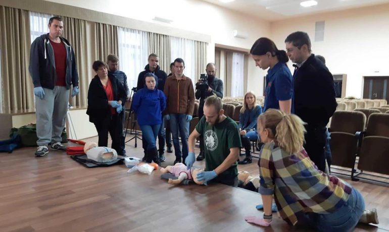 Варто вміти. Для кандидатів, рекомендованих в 25 УАЕ, провели тренінг з надання першої медичної допомоги