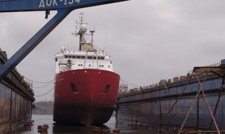 Науково-дослідне судно “Ноосфера” успішно пройшло ходові випробування перед виходом в антарктичну експедицію