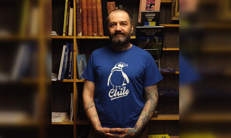 Сергій, біолог на українській полярній станції «Академік Вернадський»