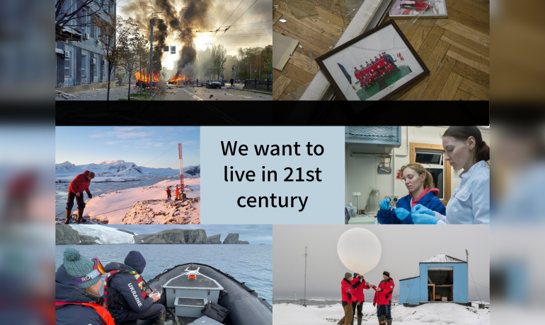 Appeal to block cooperation with russian federation everywhere, including the Antarctic research