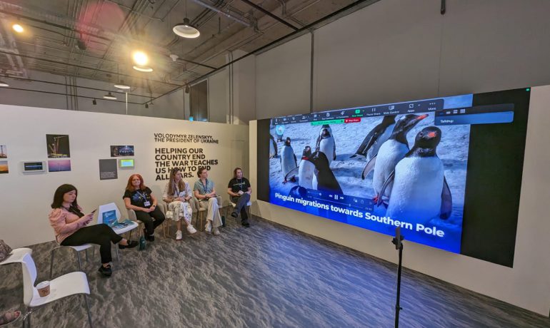 Метеорологічні рекорди, зафіксовані на «Вернадському», та наслідки зміни клімату в Антарктиці обговорили на COP28